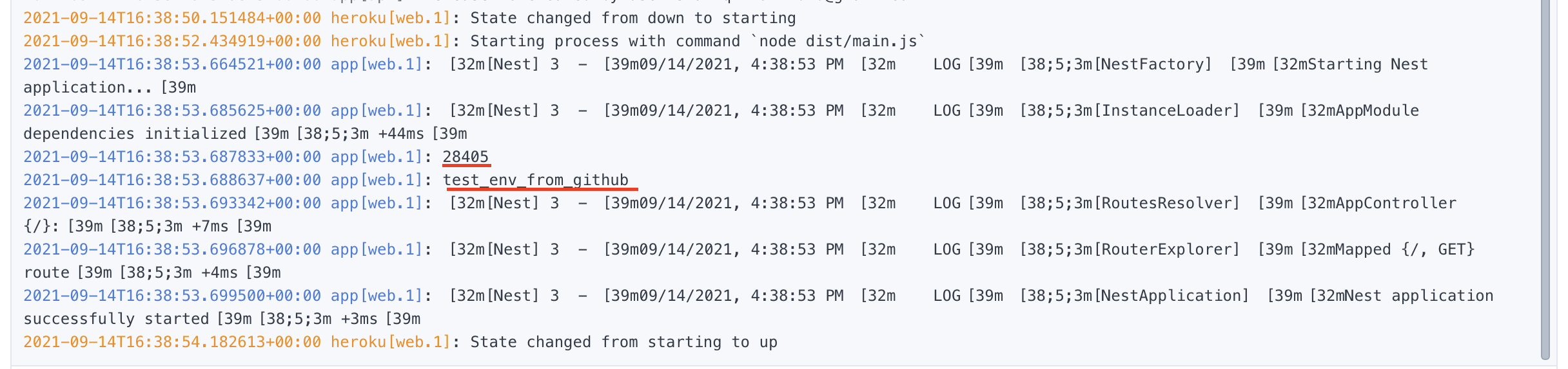 heroku logs